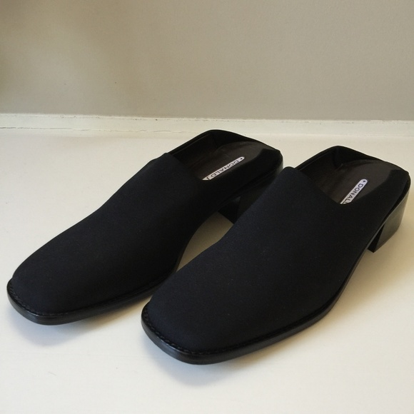 Donald Pliner Black Alexa Mule Slides Slip On 5.5 - Picture 2 of 8
